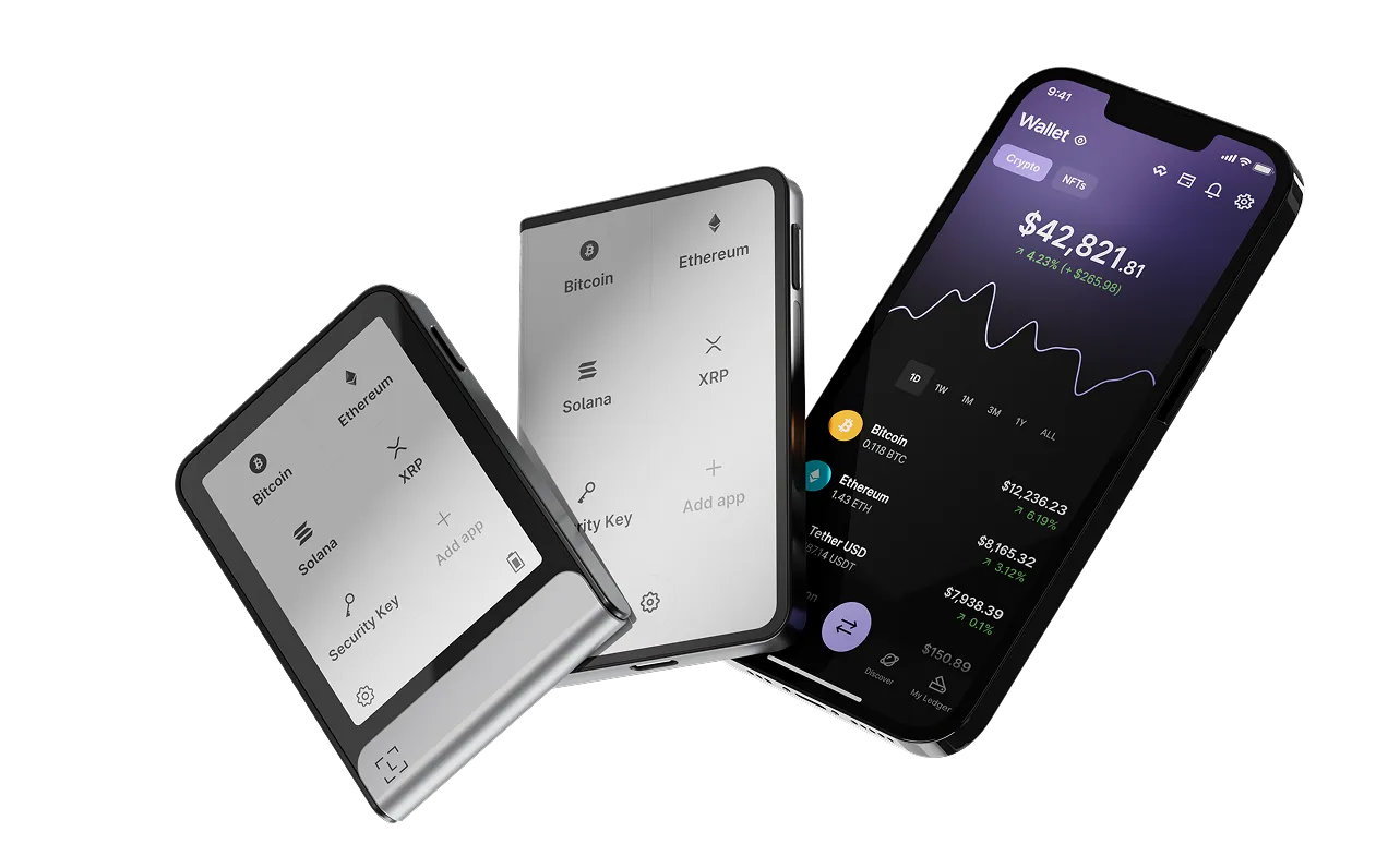 Ledger硬件钱包产品展示 - 安全管理您的数字资产