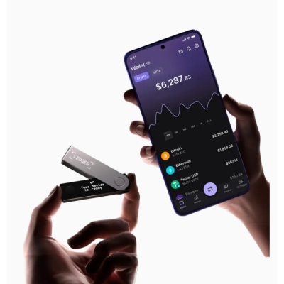 Ledger Nano X硬件钱包 - 支持蓝牙的便携加密钱包