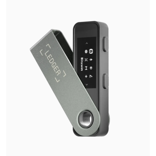 Ledger Nano S Plus硬件钱包正面展示