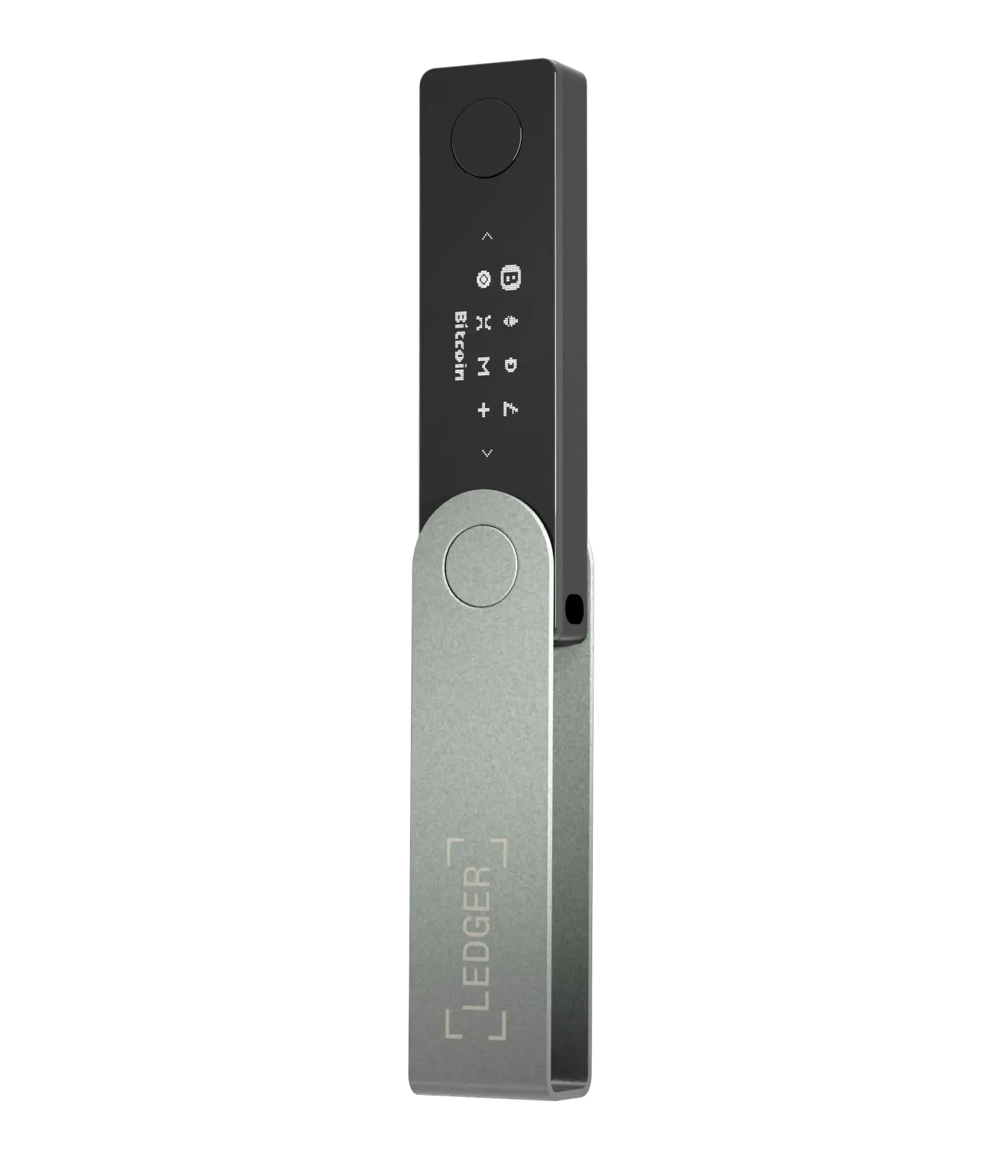 Ledger Nano X硬件钱包正面展示